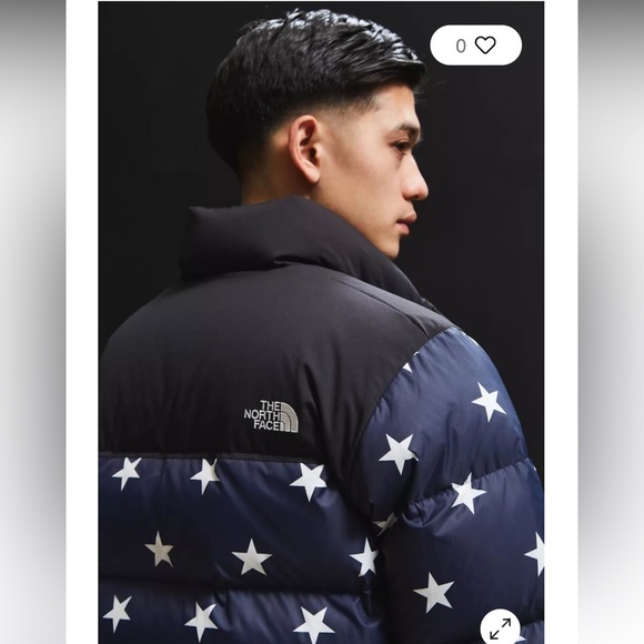 The North Face
International Collection
Nuptse Jacket Black & White Stars Size L - Picture 7 of 17